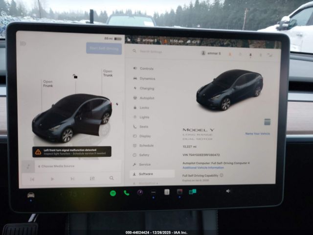2024 TESLA MODEL Y 7SAYGDEE5RF080472 Photo 6