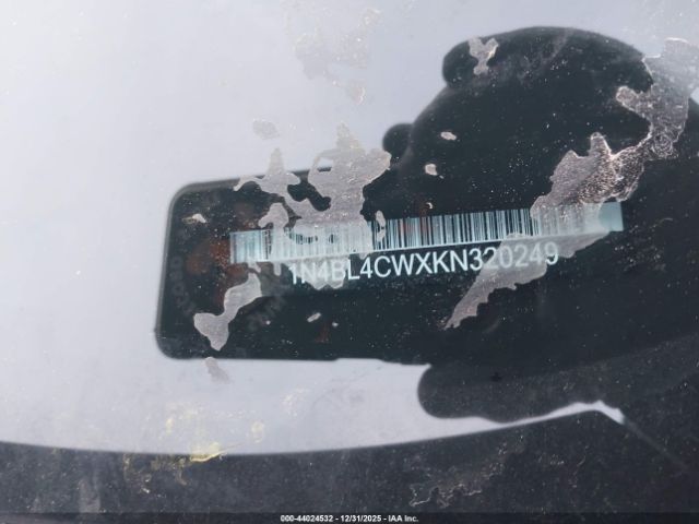 2019 NISSAN ALTIMA 1N4BL4CWXKN320249 Photo 8