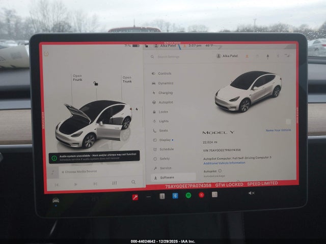 2023 TESLA MODEL Y 7SAYGDEE7PA074358 Photo 6