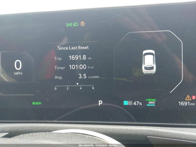 44024750 :رقم المزاد ، 5XYC34JA0SG010205 vin ، 2025 Kia Ev6 Light Long Range مزاد بيع