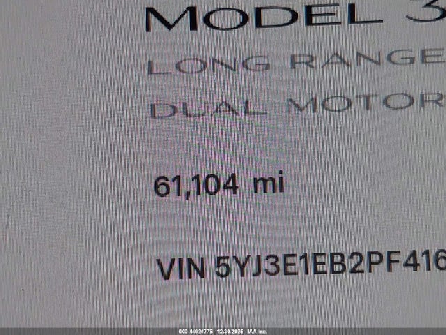 2023 TESLA MODEL 3 5YJ3E1EB2PF416352 Photo 6