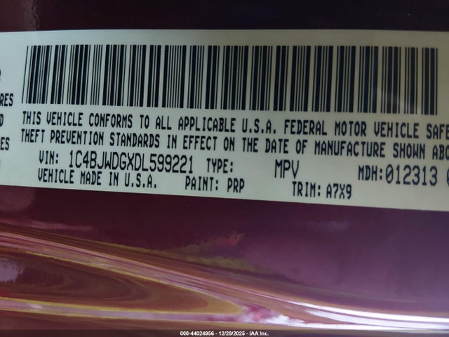 2013 JEEP WRANGLER UNLIMITED 1C4BJWDGXDL599221 Photo 8