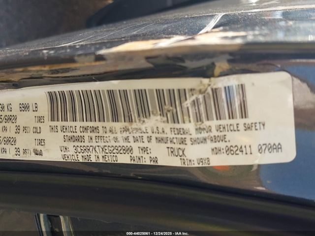 2014 RAM 1500 3C6RR7KTXEG292800 Photo 8