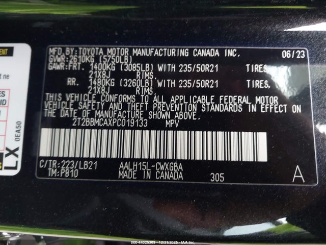 Lexus Rx 350h Premium Plus 2023 2T2BBMCAXPC019133 Image 9