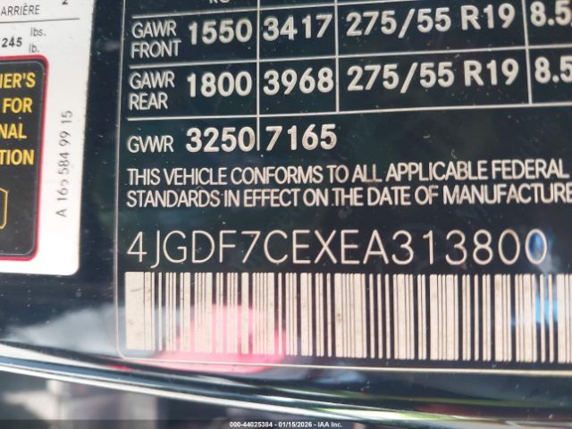 2014 MERCEDES-BENZ GL 450 4JGDF7CEXEA313800 Photo 8