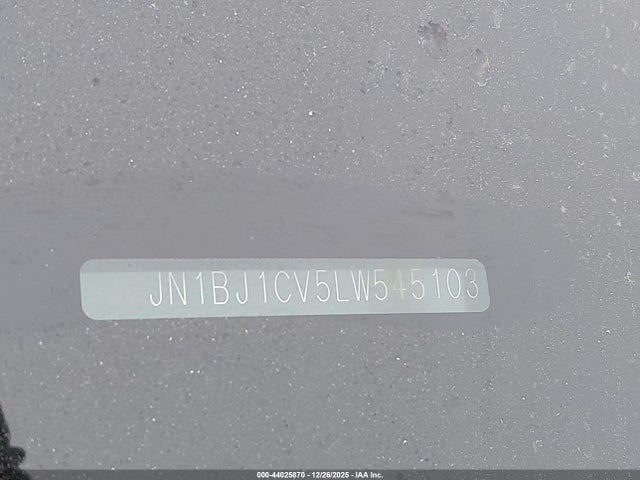 JN1BJ1CV5LW545103 Nissan Rogue Sport S Fwd Xtronic Cvt