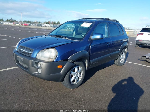 2005 Hyundai Tucson Gls/lx მანქანა იყიდება აუქციონზე, vin: KM8JN72D15U192605, აუქციონის ნომერი: 44025882