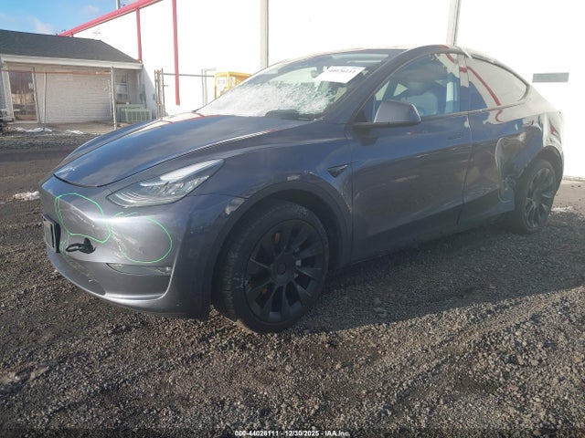 2020 TESLA MODEL Y 5YJYGDEEXLF022782 Photo 1