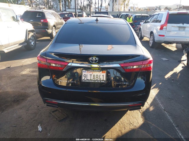 4T1BK1EB9JU276072 Toyota AVALON LIMITED