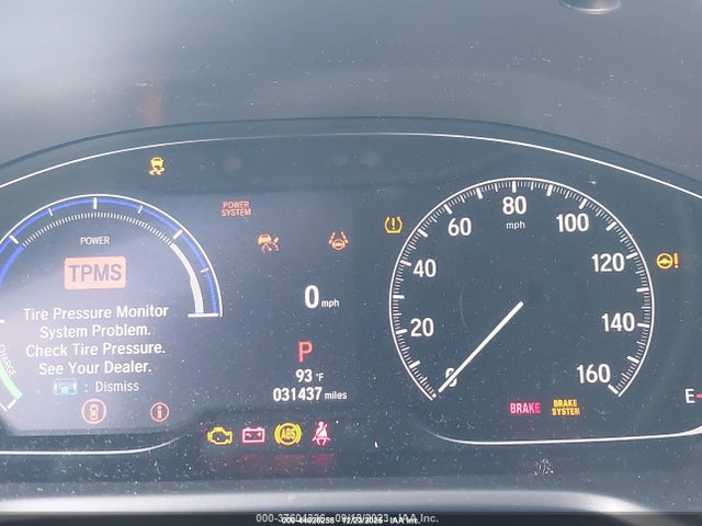 44026258 :رقم المزاد ، 1HGCV3F92NA026317 vin ، 2022 Honda Accord Hybrid Touring مزاد بيع