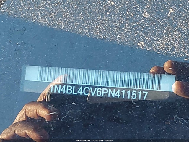 1N4BL4CV6PN411517 Nissan Altima Sr Fwd