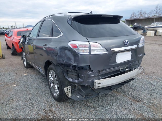 2012 LEXUS RX 450H JTJBC1BA3C2434527 Photo 2