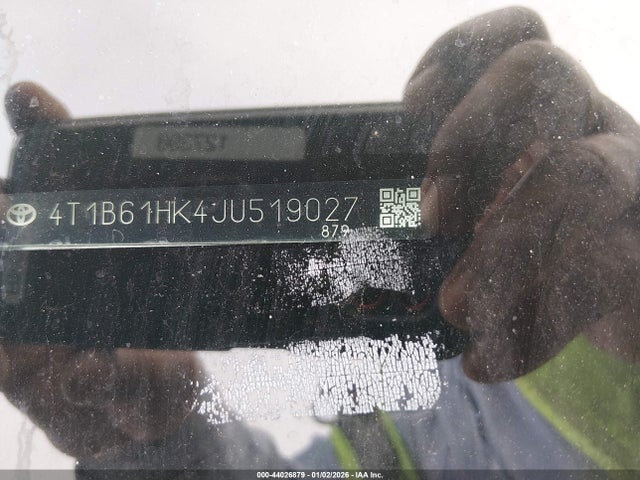 4T1B61HK4JU519027 Toyota CAMRY XSE