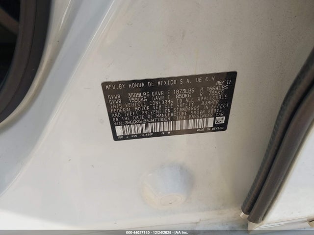 3HGGK5H84JM713094 Honda FIT EX