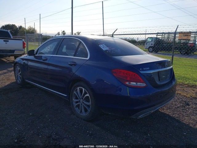 2017 Mercedes-benz C 300 მანქანა იყიდება აუქციონზე, vin: 55SWF4JB7HU206749, აუქციონის ნომერი: 44027355
