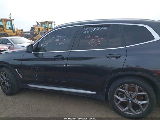 Aukcja sprzedaży 2022 Bmw X3 Sdrive30i, vin: 5UX43DP02N9L35106, numer aukcji: 44027484