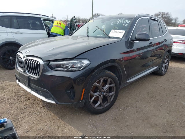Aukcja sprzedaży 2022 Bmw X3 Sdrive30i, vin: 5UX43DP02N9L35106, numer aukcji: 44027484