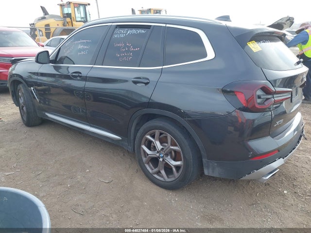 Aukcja sprzedaży 2022 Bmw X3 Sdrive30i, vin: 5UX43DP02N9L35106, numer aukcji: 44027484