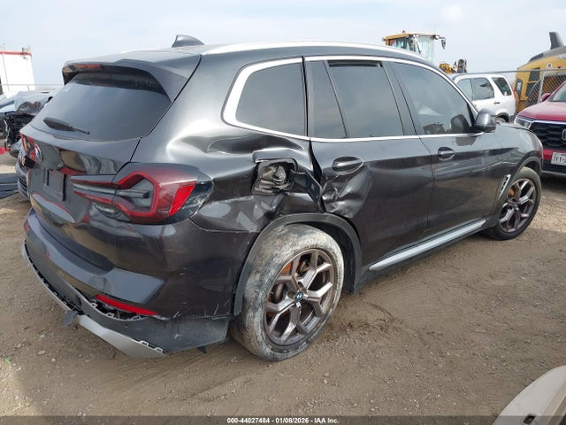 Aukcja sprzedaży 2022 Bmw X3 Sdrive30i, vin: 5UX43DP02N9L35106, numer aukcji: 44027484