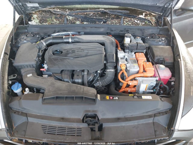 KMHL24JJ3PA053829 Hyundai Sonata Hybrid Blue