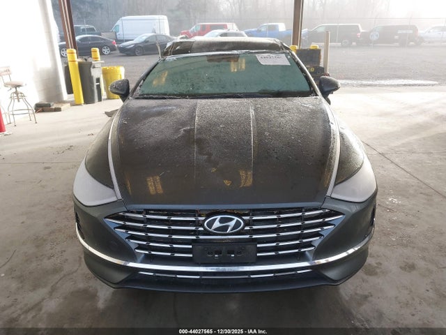 KMHL24JJ3PA053829 Hyundai Sonata Hybrid Blue
