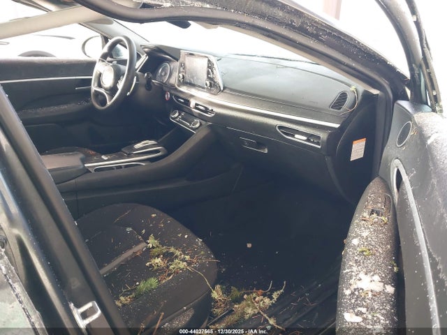 KMHL24JJ3PA053829 Hyundai Sonata Hybrid Blue
