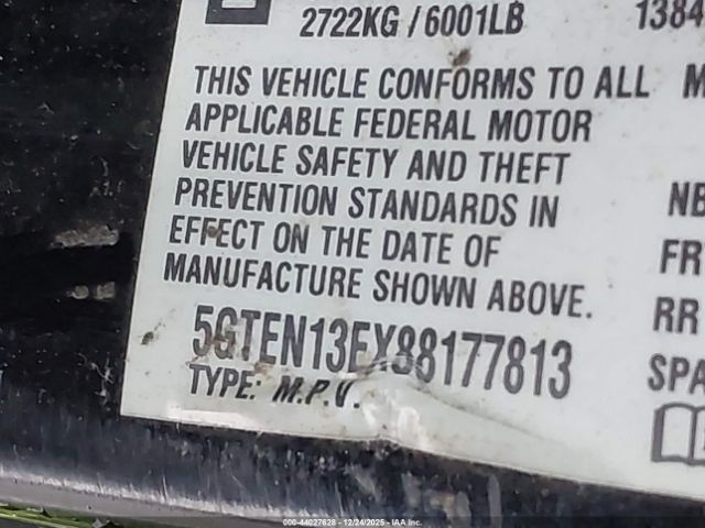 2008 HUMMER H3 SUV 5GTEN13EX88177813 Photo 8