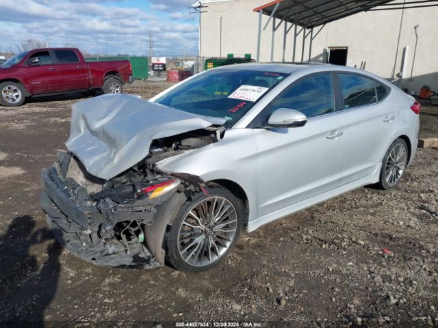 2018 HYUNDAI ELANTRA KMHD04LB0JU537639 Photo 1