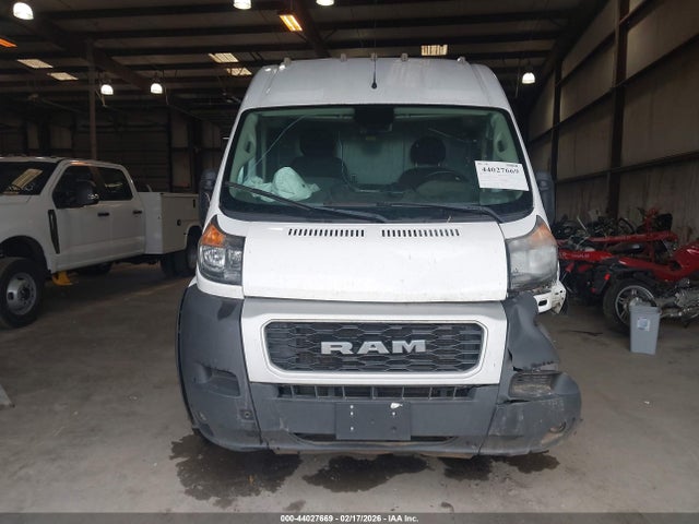 Продаж на аукціоні авто 2021 Ram Promaster 2500 High Roof 159 Wb, vin: 3C6LRVDG8ME579007, номер лоту: 44027669