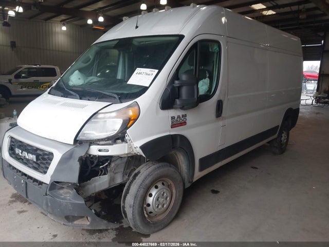 Продаж на аукціоні авто 2021 Ram Promaster 2500 High Roof 159 Wb, vin: 3C6LRVDG8ME579007, номер лоту: 44027669