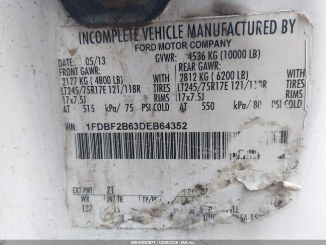 2013 FORD F-250 1FDBF2B63DEB64352 Photo 8