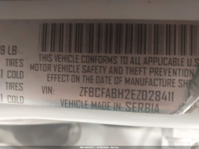 2014 FIAT 500L ZFBCFABH2EZ028411 Photo 8