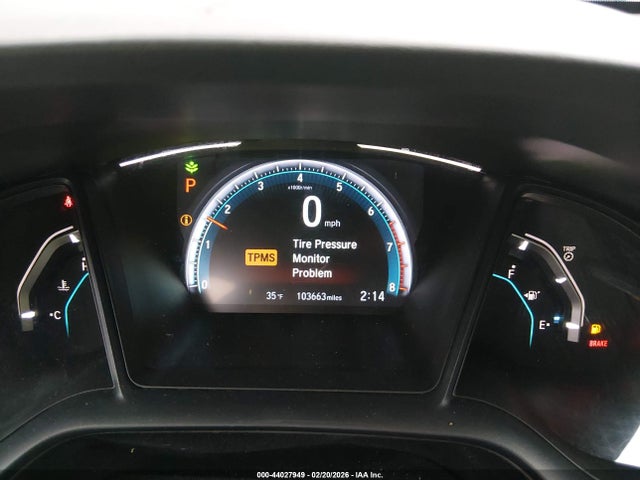 SHHFK7H39LU412322 Honda Civic Lx
