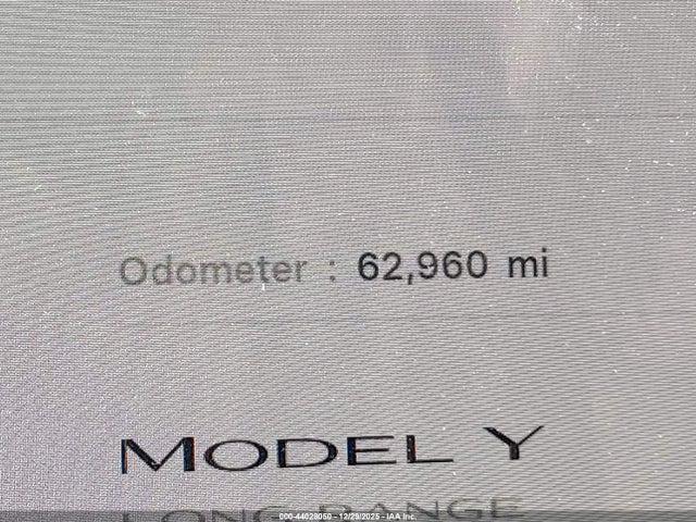 5YJYGDEE6MF138188 Tesla Model Y Long Range Dual Motor All-wheel Drive