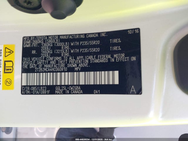 2017 LEXUS RX 350 2T2BZMCA4HC060810 Photo 8