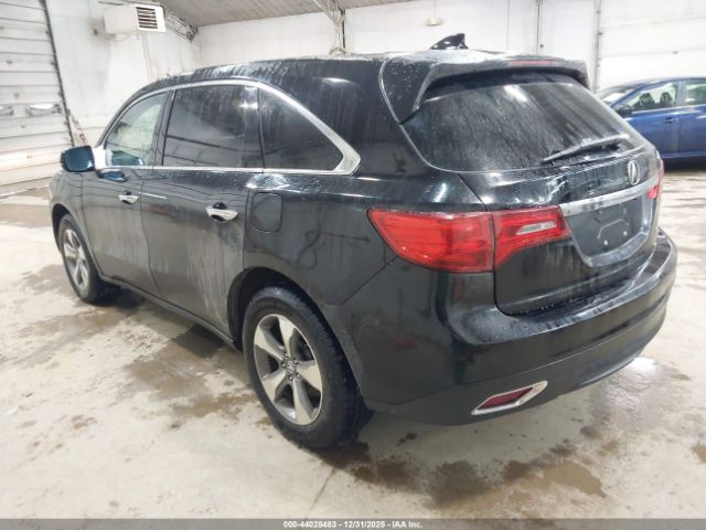2015 ACURA MDX 5FRYD4H20FB017667 Photo 2