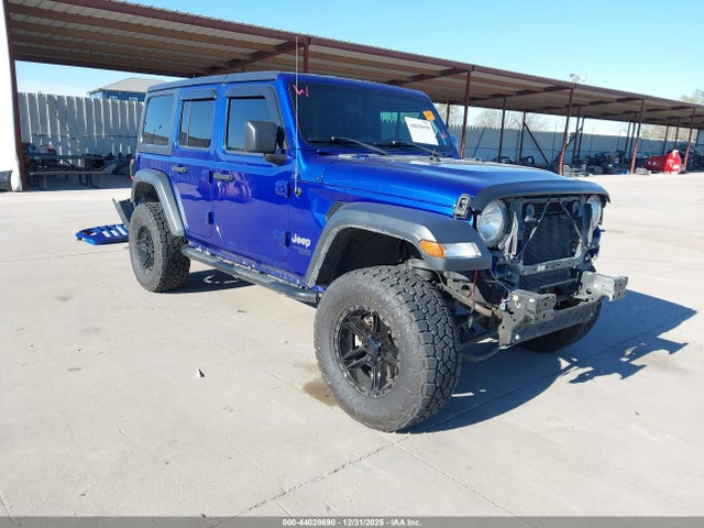 2019 JEEP WRANGLER UNLIMITED 1C4HJXDG1KW601935