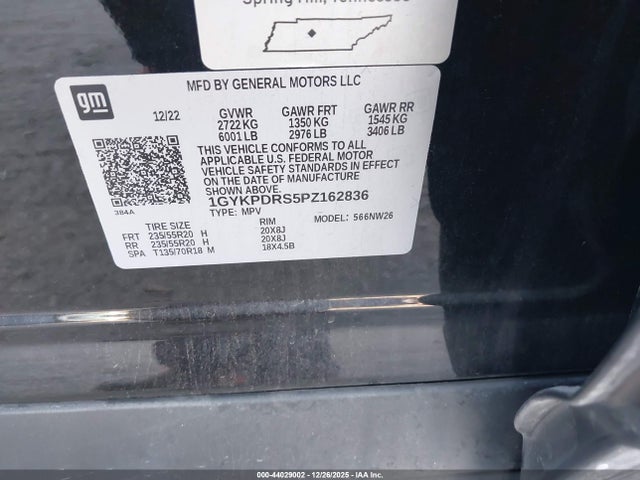 2023 CADILLAC XT6 1GYKPDRS5PZ162836 Photo 8