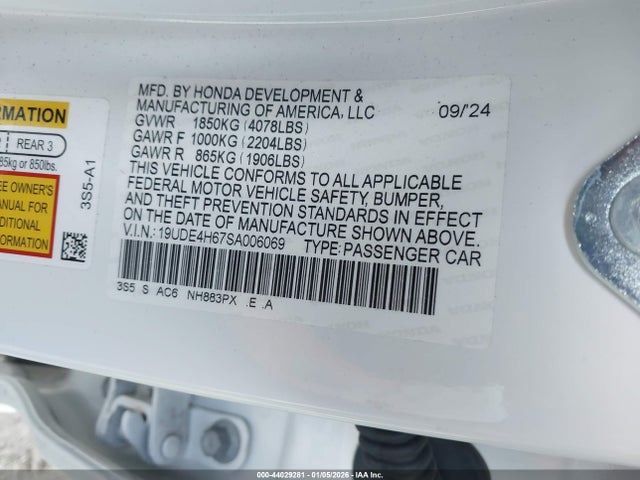 2025 ACURA INTEGRA 19UDE4H67SA006069 Photo 8