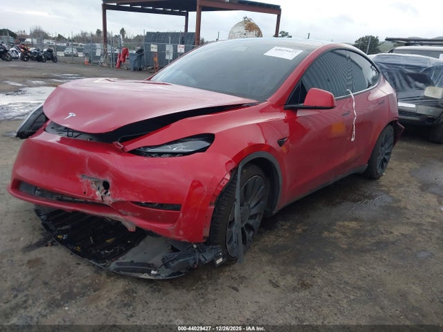 2022 TESLA MODEL Y 7SAYGDEF0NF391410 Photo 1