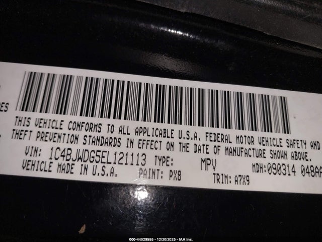 2014 JEEP WRANGLER UNLIMITED 1C4BJWDG5EL121113 Photo 8