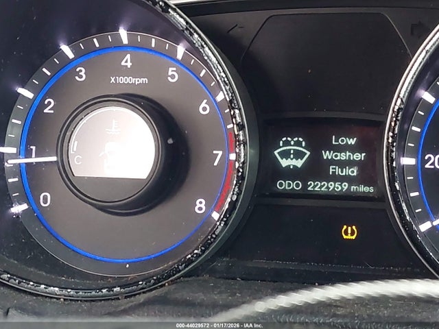 2013 Hyundai Sonata Gls მანქანა იყიდება აუქციონზე, vin: 5NPEB4ACXDH752572, აუქციონის ნომერი: 44029572