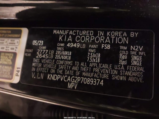 2023 KIA SPORTAGE HYBRID KNDPVCAG2P7089374 Photo 8