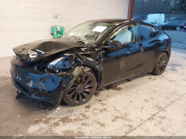2022 TESLA MODEL Y 7SAYGDEF5NF544489 Photo 1