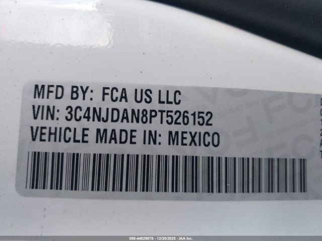 2023 JEEP COMPASS 3C4NJDAN8PT526152 Photo 8