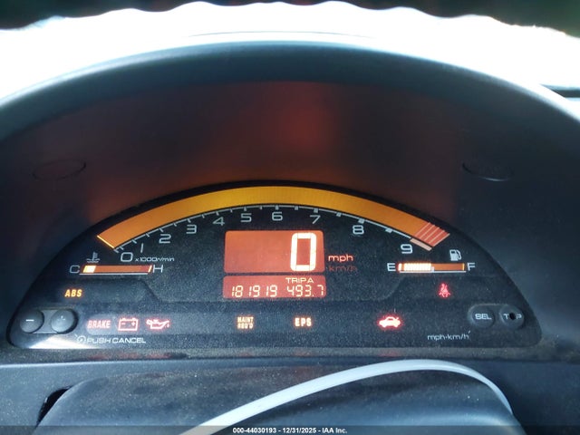 44030193 :رقم المزاد ، JHMAP11481T003833 vin ، 2001 Honda S2000 مزاد بيع
