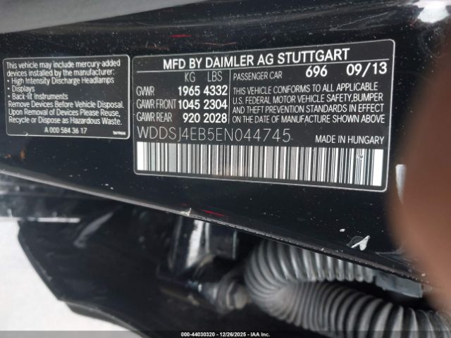 2014 MERCEDES-BENZ CLA 250 WDDSJ4EB5EN044745 Photo 8