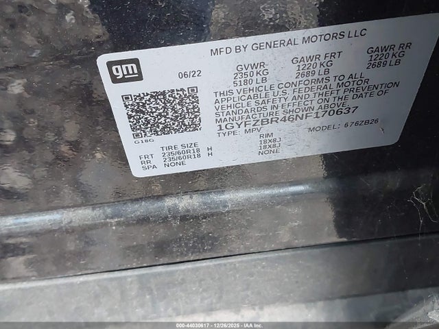 2022 CADILLAC XT4 1GYFZBR46NF170637 Photo 8