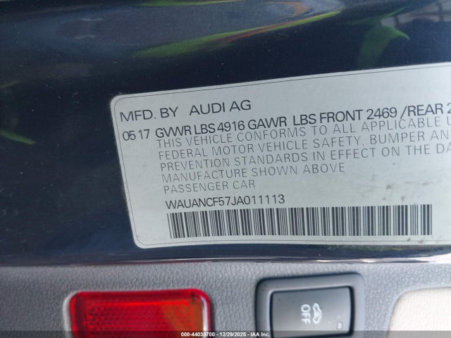 2018 AUDI A5 WAUANCF57JA011113 Photo 8