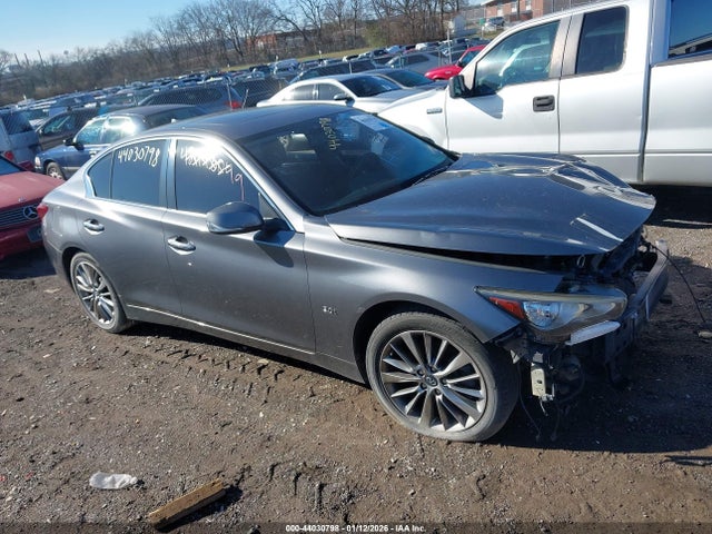 Продаж на аукціоні авто 2018 Infiniti Q50 3.0t Luxe, vin: JN1EV7AR3JM431104, номер лоту: 44030798